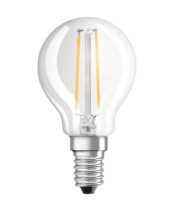 Osram LED Star Classic klar kronepære E14 2,5 W